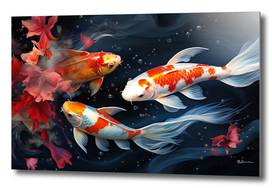 Koi Fish Poise and Grace