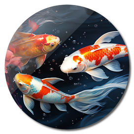 Koi Fish Poise and Grace