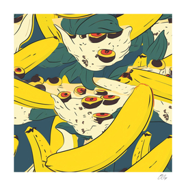 Banana Pop Art Delight