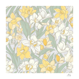 Gentle Daffodil Hues