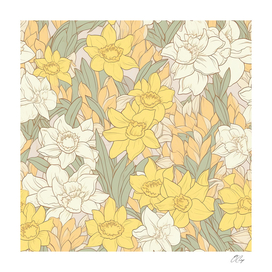 Tender Daffodil Hues