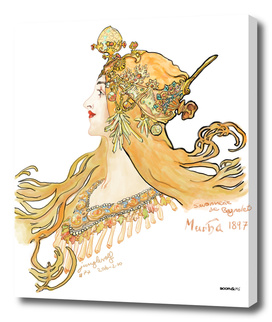 Mucha 1897 style savonnerie (poster 2)
