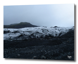 The Solheimajokull Glacier