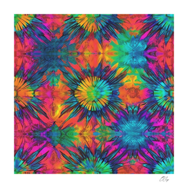 Psychedelic Technicolor Kaleidoscope