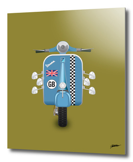 Scooter Blue