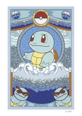 Stained Glass Squirtle