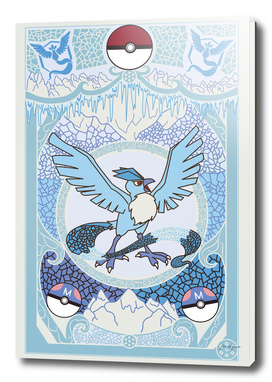Stained Glass Articuno: Pokemon GO Edition