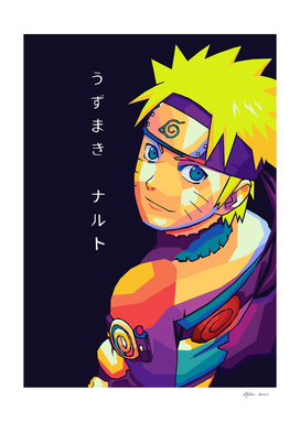 Naruto pop art