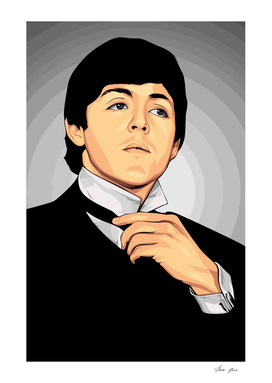 Paul McCartney calm