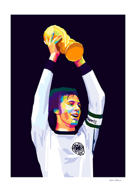 Franz Beckenbauer Wpap Art