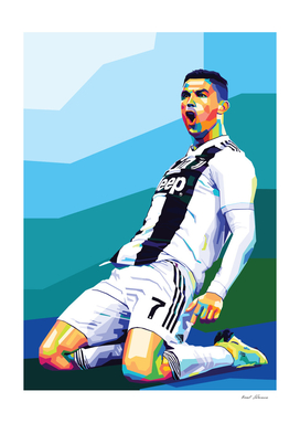 Cristiano Ronaldo Wpap Art