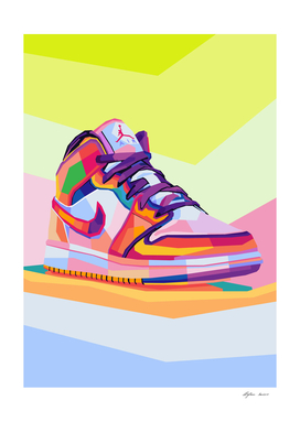 Nike Air Jordan wpap pop art
