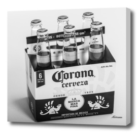 Corona 6-Pack in B&W