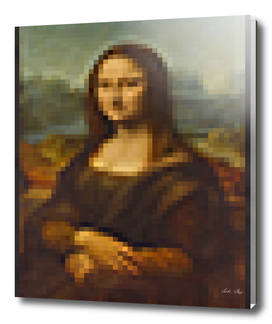 Minecraft Mona Lisa