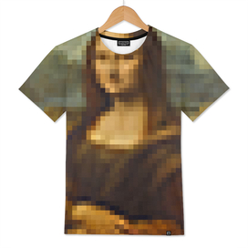 Minecraft Mona Lisa