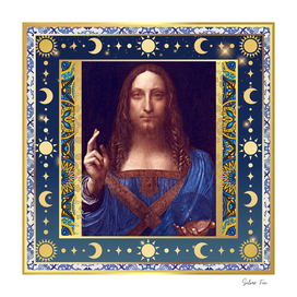 S.F. Remastered Version of Salvator Mundi by Leonardo da...