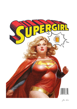 super girl magazine cover