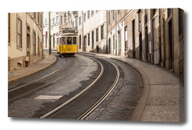Tram 28 of Lisbon
