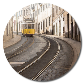 Tram 28 of Lisbon