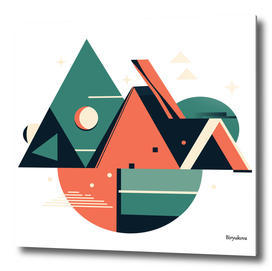 Abstract triangle