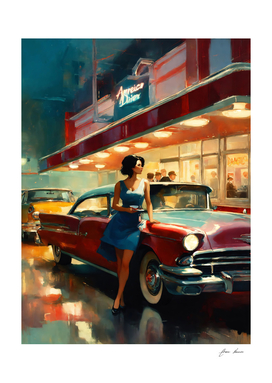 Girl At The Diner
