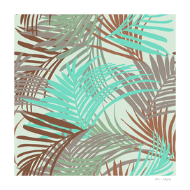 Summer Palm Jungle Pattern #4 #decor #art