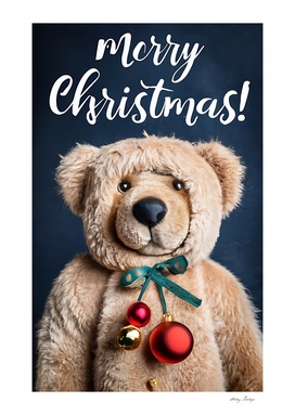 Bear Christmas greetings