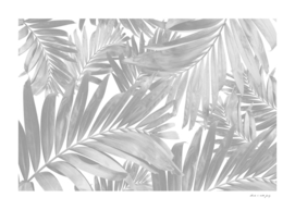 Palm Leaves Pattern Love #3 #tropical #wall #decor #art