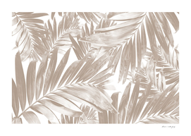 Palm Leaves Pattern Love #4 #tropical #wall #decor #art