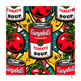 Campbell's Tomato Soup Pop Art
