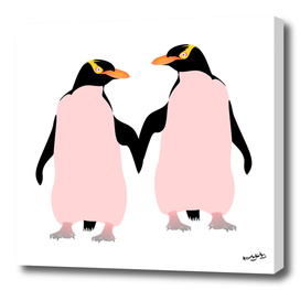Lesbian Pride Penguins