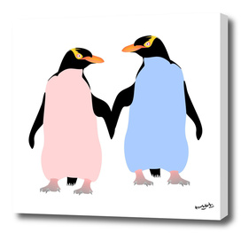 Penguins in love