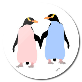 Penguins in love