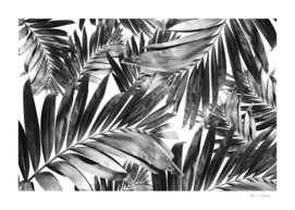 Palm Leaves Pattern Love #6 #tropical #wall #decor #art