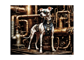 Steampunk Hairless Terrier
