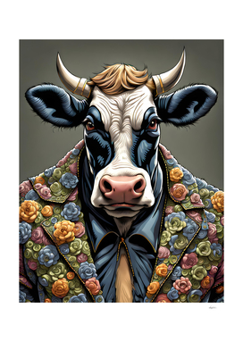 Fashionable Cow