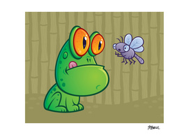 Frog and Dragonfly