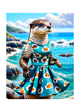 Fashionable Otter