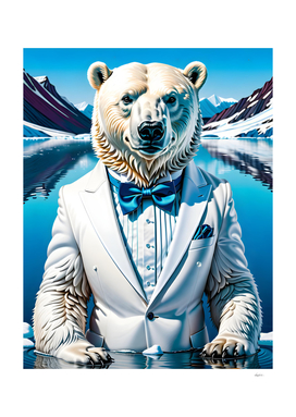 Fashionable Polar Bear