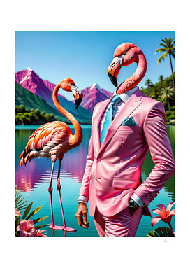 Fashionable Flamingo