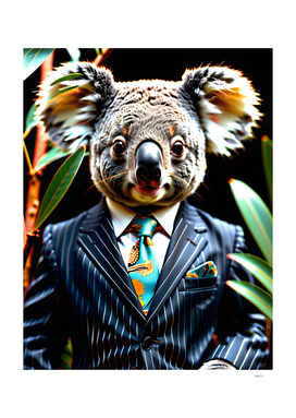 Fashionable Koala