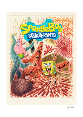 pop art spongebob