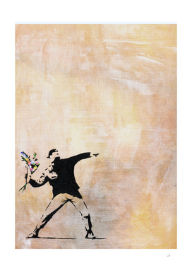Banksy's Love is in the Air