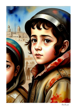CHILDREN OF WAR (CIVIL WAR) SYRIA 10