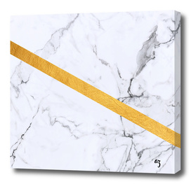 marble gold line