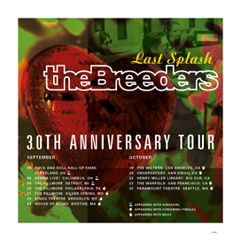 The Breeders Extend 2023 Tour