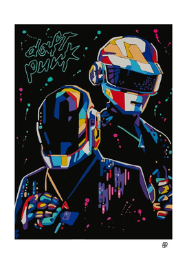 Daft Punk Pop Art