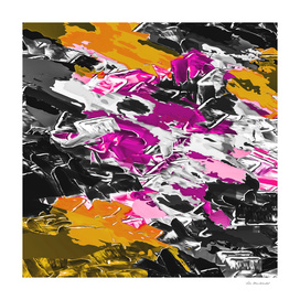purple pink yellow brown black painting texture
