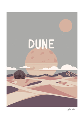 Dune travel poster