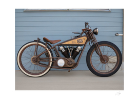 A vintage rad rod bike